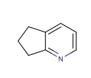 2,3-Cyclopentenopyridine (CAS 533-37-9) - chemical structure image