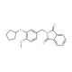 2-[[3-(Cyclopentyloxy)-4-methoxyphenyl]methyl]phthalimide (CAS 287196-92-3) - chemical structure image