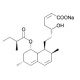 2,3-Dehydro Lovastatin Acid Sodium Salt (CAS 188067-71-2) - chemical structure image