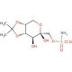 2,3-Desisopropylidene Topiramate (CAS 851957-35-2) - chemical structure image