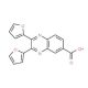 2,3-Di-furan-2-yl-quinoxaline-6-carboxylic acid - chemical structure image