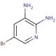2,3-Diamino-5-bromopyridine (CAS 38875-53-5) - chemical structure image