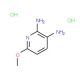 2,3-Diamino-6-methoxypyridine dihydrochloride (CAS 94166-62-8) - chemical structure image