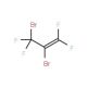2,3-Dibromo-1,1,3,3-tetrafluoropropene (CAS 666-40-0) - chemical structure image
