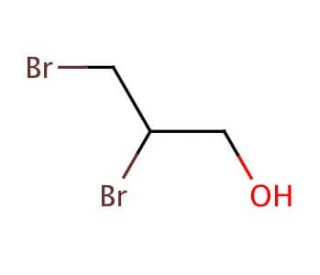 2,3-Dibromo-1-propanol (CAS 96-13-9) - chemical structure image