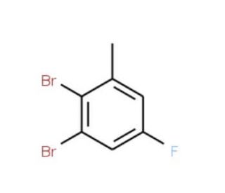 2,3-Dibromo-5-fluorotoluene - chemical structure image