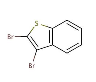 2,3-Dibromobenzo[b]thiophene (CAS 6287-82-7) - chemical structure image