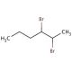 2,3-Dibromohexane, mixture of diastereomers (CAS 6423-02-5) - chemical structure image