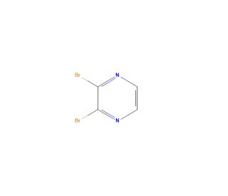 2,3-Dibromopyrazine (CAS 95538-03-7) - chemical structure image