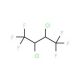 2,3-Dichloro-1,1,1,4,4,4-hexafluorobutane (CAS 384-54-3) - chemical structure image