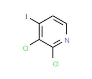 2,3-Dichloro-4-iodopyridine (CAS 889865-45-6) - chemical structure image