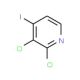2,3-Dichloro-4-iodopyridine (CAS 889865-45-6) - chemical structure image