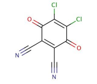 2,3-Dichloro-5,6-dicyanobenzoquinone (CAS 84-58-2) - chemical structure image