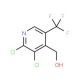 [2,3-Dichloro-5-(trifluoromethyl)-4-pyridinyl]-methanol - chemical structure image
