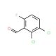 2,3-Dichloro-6-fluorobenzaldehyde (CAS 95399-95-4) - chemical structure image