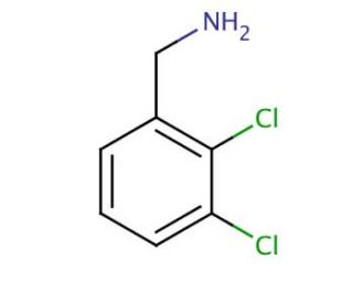 2,3-Dichlorobenzylamine (CAS 39226-95-4) - chemical structure image