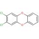 2,3-Dichlorodibenzo-p-dioxin - chemical structure image