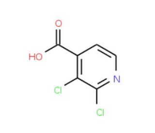 2,3-Dichloroisonicotinic acid (CAS 184416-84-0) - chemical structure image