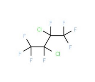 2,3-Dichlorooctafluorobutane (CAS 355-20-4) - chemical structure image