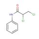 2,3-Dichloropropionanilide (CAS 17839-22-4) - chemical structure image