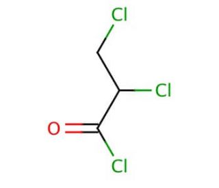 2,3-Dichloropropionyl chloride (CAS 7623-13-4) - chemical structure image