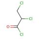 2,3-Dichloropropionyl chloride (CAS 7623-13-4) - chemical structure image