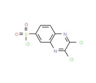 2,3-dichloroquinoxaline-6-sulfonyl chloride (CAS 2149-05-5) - chemical structure image