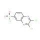 2,3-dichloroquinoxaline-6-sulfonyl chloride (CAS 2149-05-5) - chemical structure image