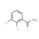 2,3-Dichlorothiobenzamide (CAS 84863-83-2) - chemical structure image