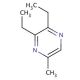2,3-Diethyl-5-methylpyrazine (CAS 18138-04-0) - chemical structure image