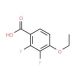 2,3-Difluoro-4-ethoxybenzoic acid (CAS 124728-45-6) - chemical structure image