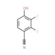 2,3-Difluoro-4-hydroxybenzonitrile (CAS 126162-38-7) - chemical structure image