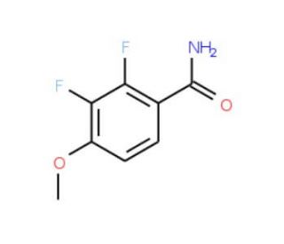 2,3-Difluoro-4-methoxybenzamide (CAS 886500-67-0) - chemical structure image