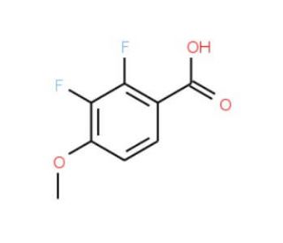 2,3-Difluoro-4-methoxybenzoic acid (CAS 329014-60-0) - chemical structure image
