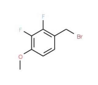 2,3-Difluoro-4-methoxybenzyl bromide (CAS 689254-23-7) - chemical structure image