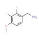 2,3-Difluoro-4-methoxybenzylamine (CAS 886500-75-0) - chemical structure image