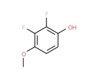 2,3-Difluoro-4-methoxyphenol (CAS 261763-29-5) - chemical structure image