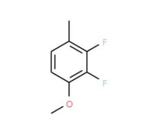 2,3-Difluoro-4-methylanisole - chemical structure image