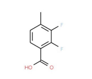 2,3-Difluoro-4-methylbenzoic acid (CAS 261763-37-5) - chemical structure image