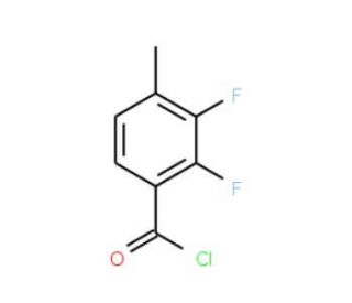 2,3-Difluoro-4-methylbenzoyl chloride (CAS 261763-38-6) - chemical structure image