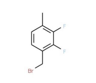 2,3-Difluoro-4-methylbenzyl bromide (CAS 261763-43-3) - chemical structure image