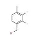 2,3-Difluoro-4-methylbenzyl bromide (CAS 261763-43-3) - chemical structure image