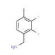 2,3-Difluoro-4-methylbenzylamine (CAS 261763-41-1) - chemical structure image