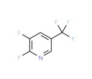 2,3-Difluoro-5-(trifluoromethyl)pyridine (CAS 89402-42-6) - chemical structure image