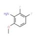 2,3-Difluoro-6-methoxyaniline (CAS 886501-51-5) - chemical structure image