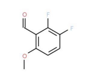 2,3-Difluoro-6-methoxybenzaldehyde (CAS 187543-87-9) - chemical structure image