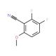 2,3-Difluoro-6-methoxybenzonitrile (CAS 221202-34-2) - chemical structure image