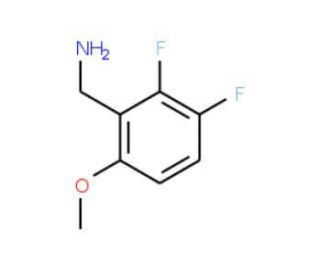 2,3-Difluoro-6-methoxybenzylamine (CAS 886501-77-5) - chemical structure image