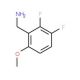 2,3-Difluoro-6-methoxybenzylamine (CAS 886501-77-5) - chemical structure image