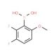 2,3-Difluoro-6-methoxyphenylboronic acid (CAS 957061-21-1) - chemical structure image